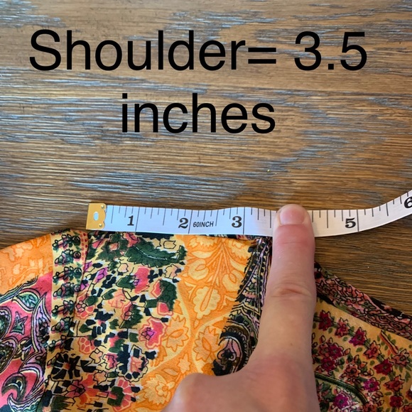 Sari Silk Wrap Top, NWT, One Size Fits Most S-L, Handmade in India - Picture 6 of 7